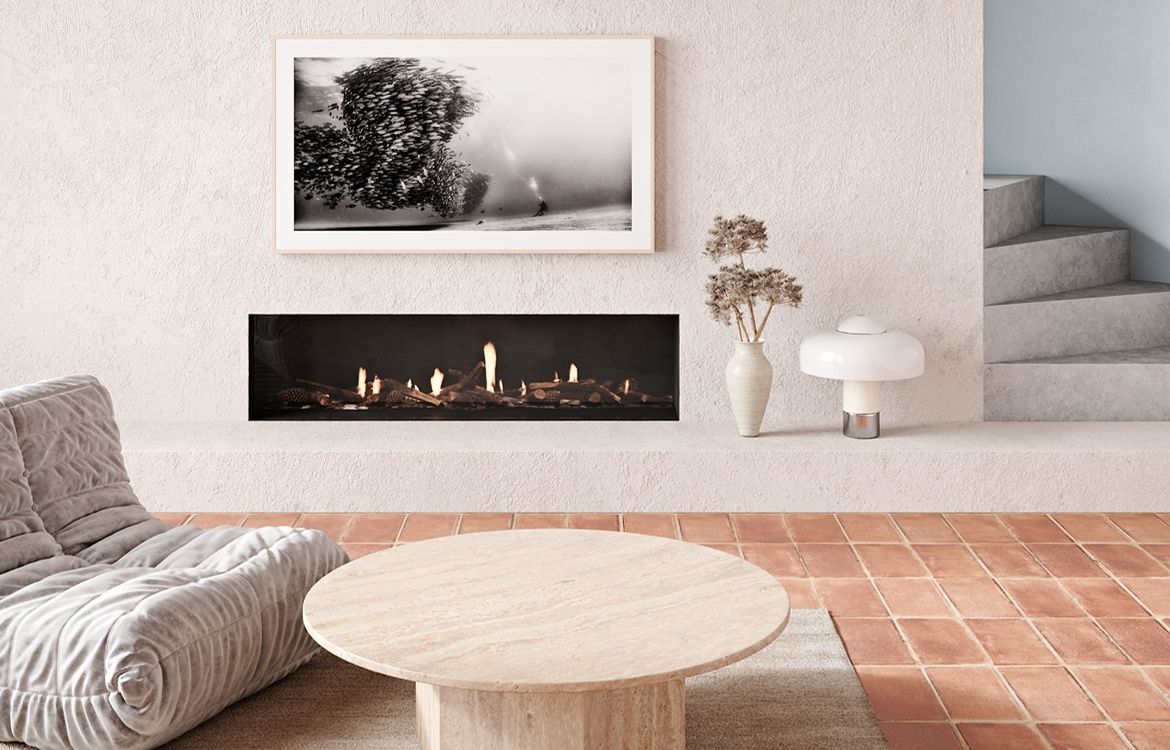 Escea DS1650 Frameless Gas Fireplace